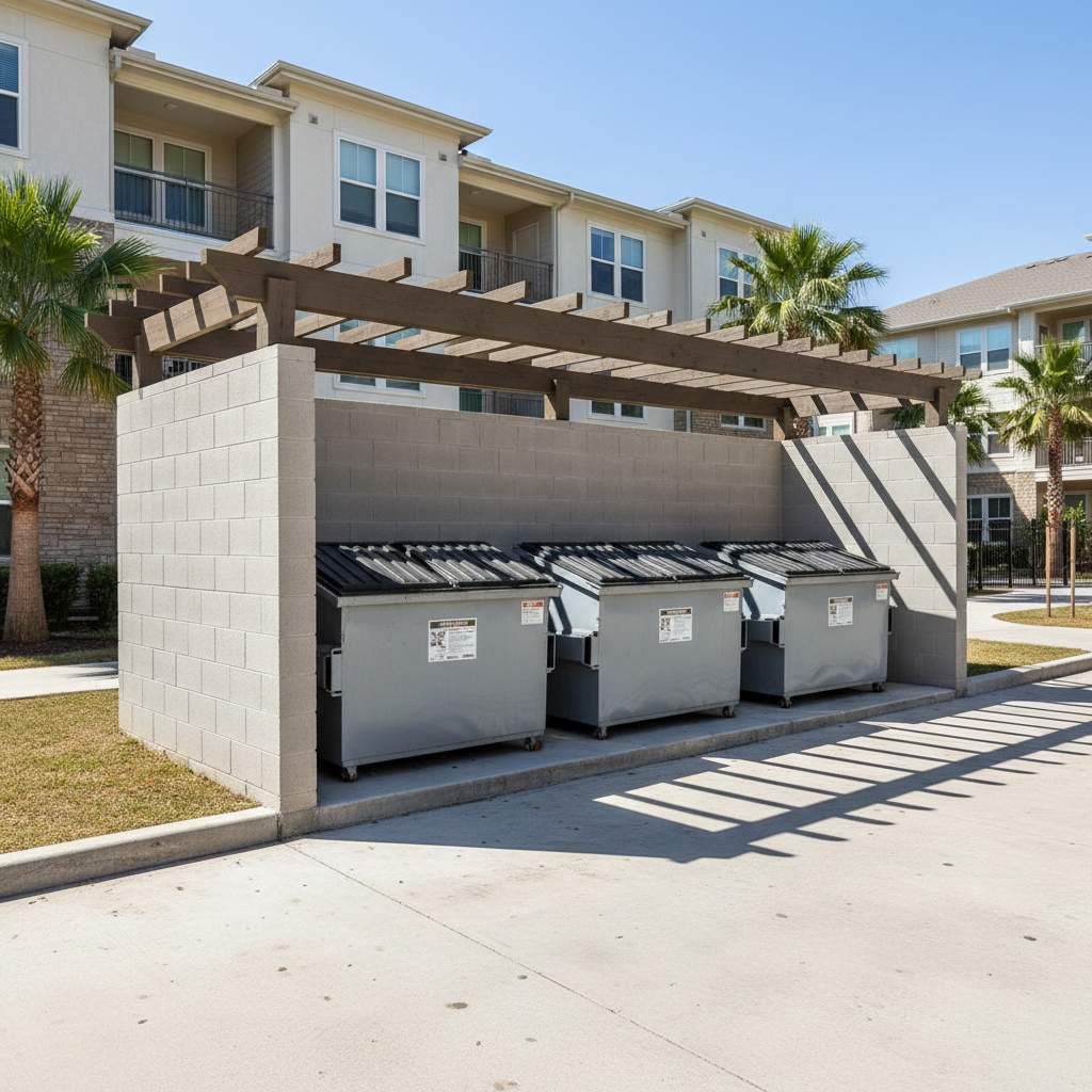 Apartment Complex Waste Removal Solutions: A TX PM's Guide
